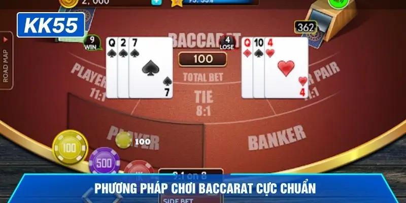 Phương pháp chơi Baccarat cực chuẩn