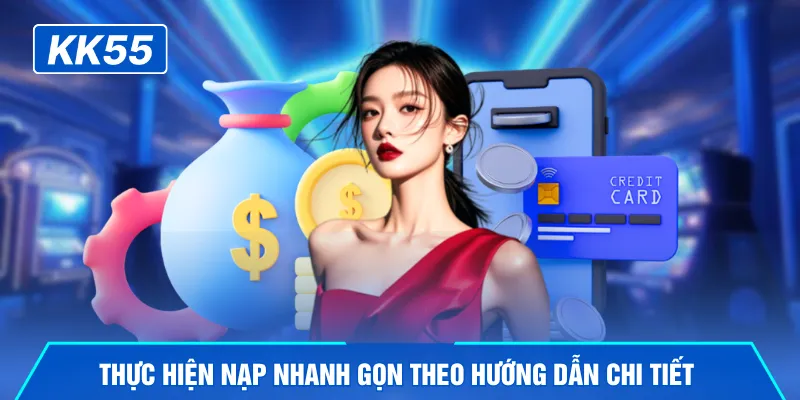 Thực hiện nạp nhanh gọn theo hướng dẫn chi tiết